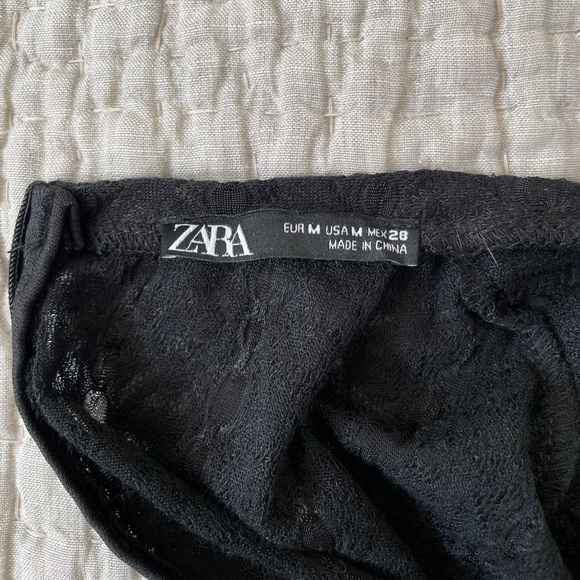 Zara | Black | Long sleeves | Maxi Dress - size M - Picture 4 of 8